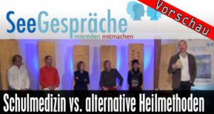 "Schulmedizin oder alternative Heilmethoden?" (Robert Stein, Horst Janson, Dr. Panzer, Dr. Pawelke)